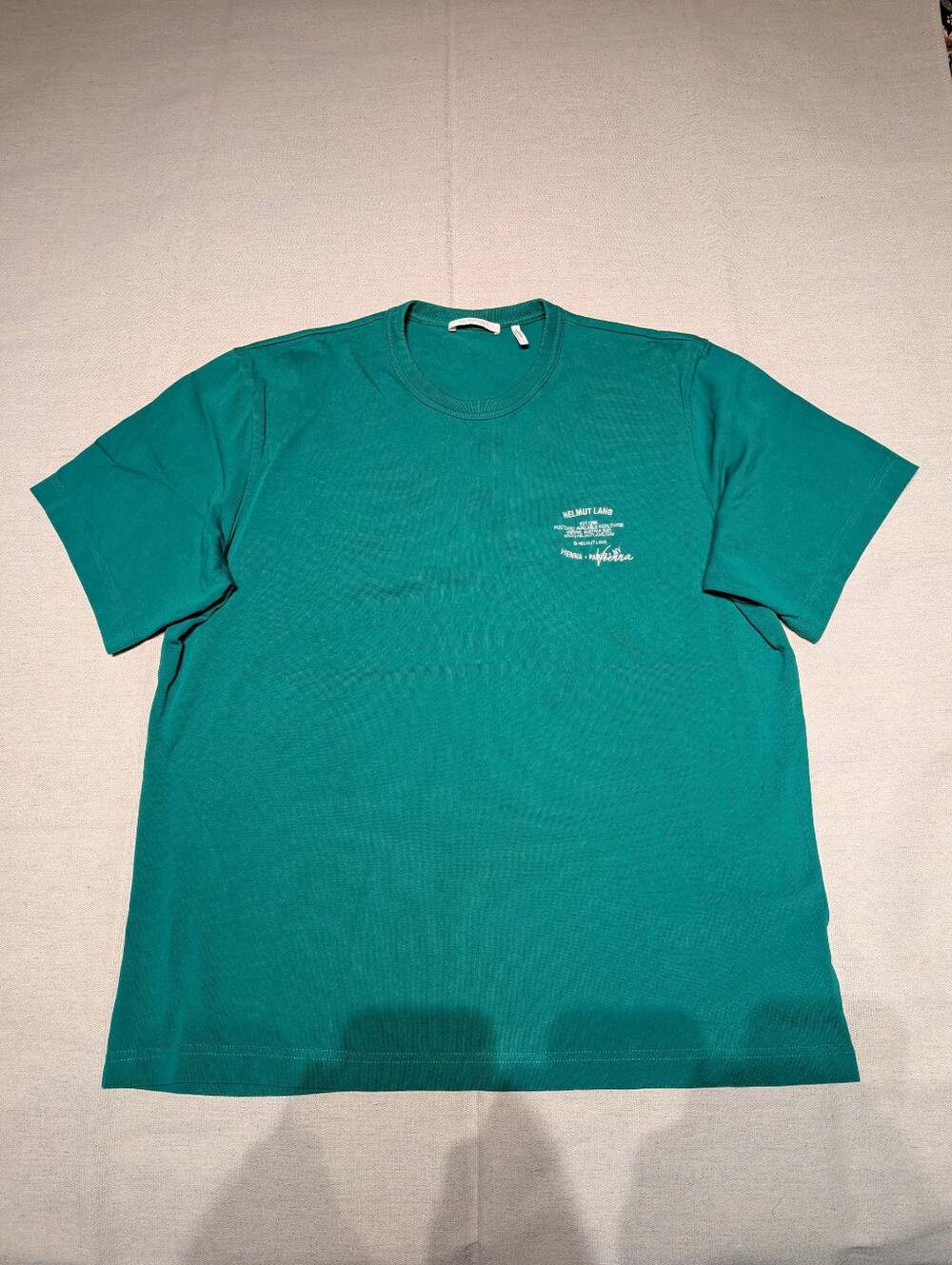 Helmut Lang Vienna Postcard T shirt mens XL
